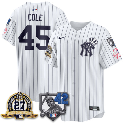 NYY 2026 Jackie Robinson Day Vapor Limited Gold Edition Jersey - All Stitched - V2-NQD