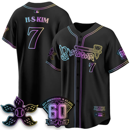 ATL x Stranger Things Vapor Jersey V2- Stitched-NQD