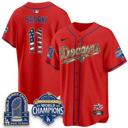 LAD 2026 Independence Day USA Vapor Limited Jersey - Stitched-NQD
