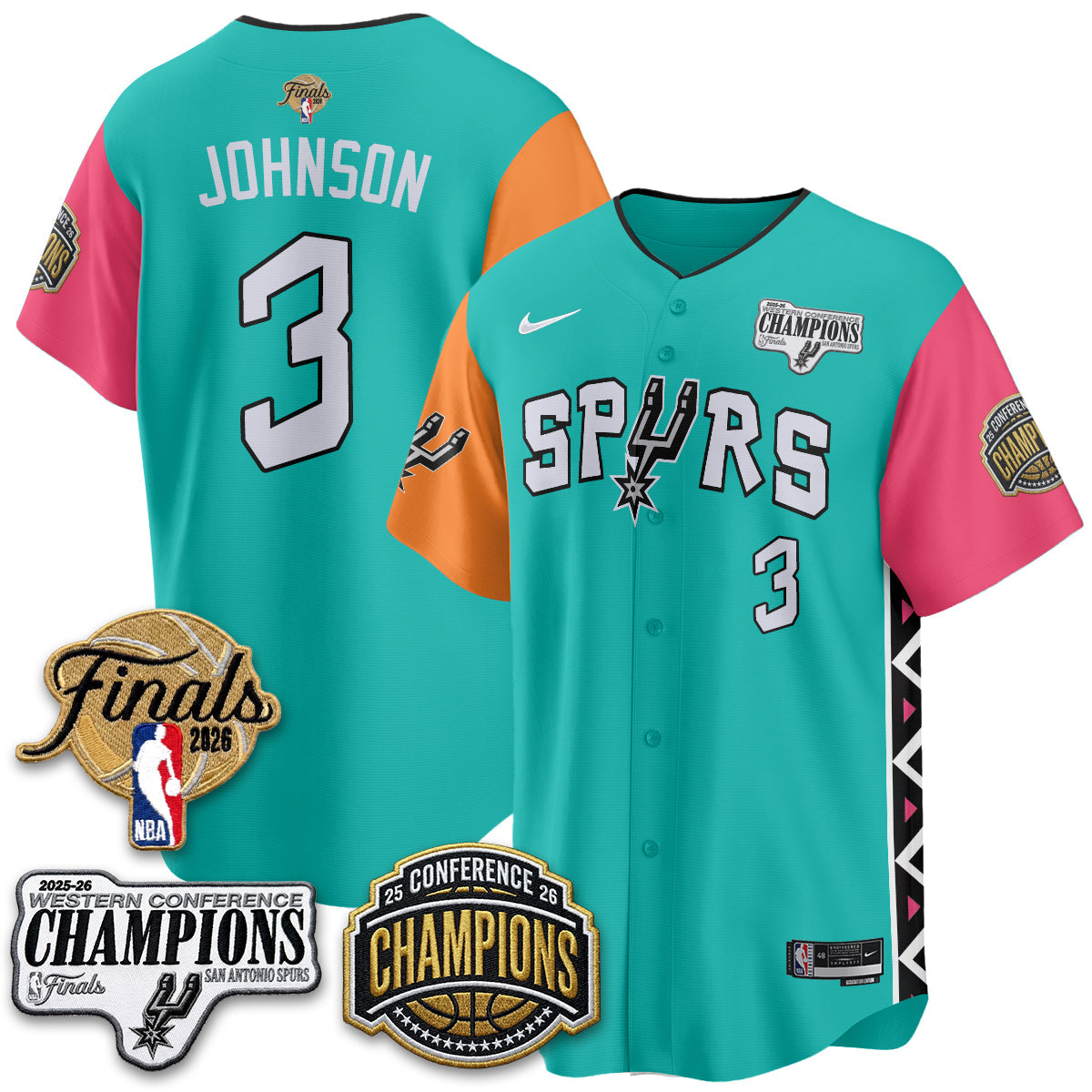 SAS 2026 Basketball Finals Vapor Jersey - Stitched-NQD