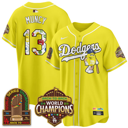 Los Angeles Dodgers x m&m Vapor Jersey - Stitched