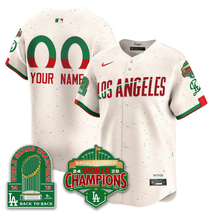 CUSTOM LAD Mexico Vapor Limited Jersey - 9x & B2B Champs - Stitched-NQD