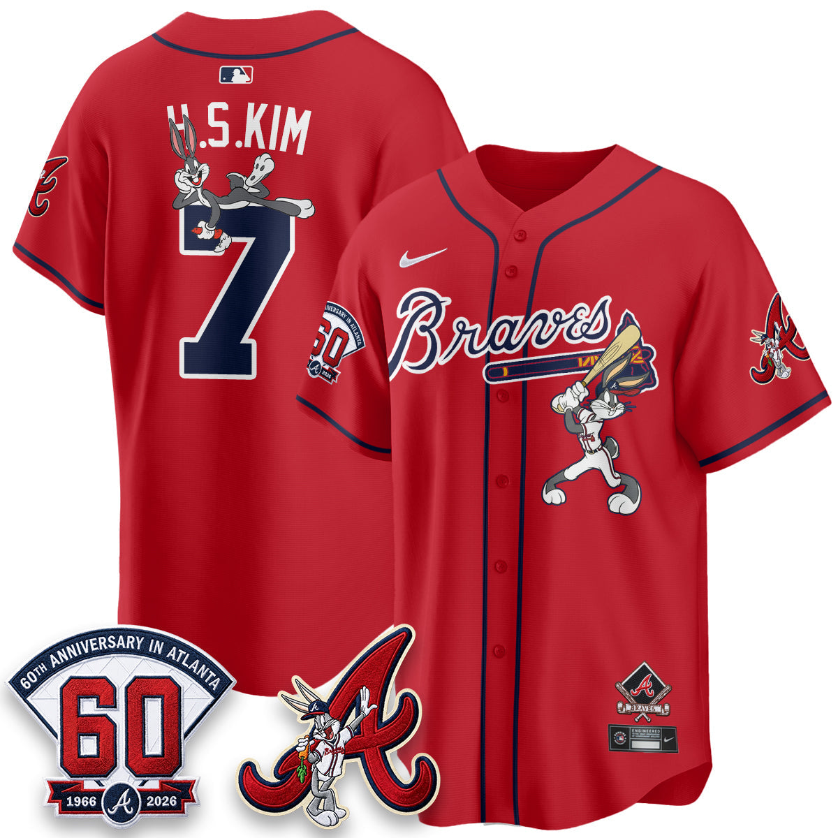 ATL x Bunny Vapor Premier Limited Jersey - Stitched-NQD