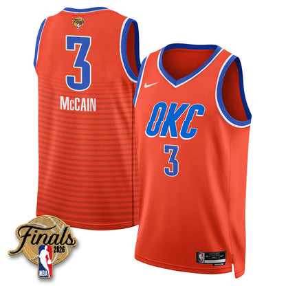 OKC 2026 NBA Western Conference Champions Vapor Jersey V2- Stitched-NQD