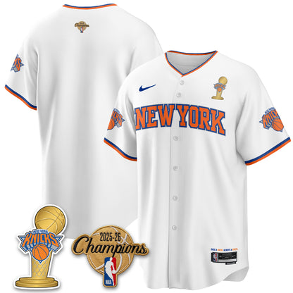 NYK 2026 NBA Champions Vapor Jersey - Stitched1