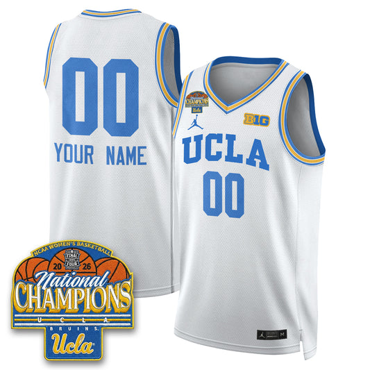UCLA Women's Basketball National Champion 2026 Limited Custom Jersey -  All Stitched
