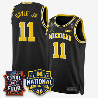 MICH 2026 NCAA Basketball Champions Limited Jersey - Stitched-NQD