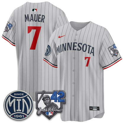 MIN 2026 Jackie Robinson Day Vapor Limited Jersey - All Stitched