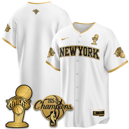 NYK 2026 NBA Champions Vapor Jersey - Stitched1-NQD