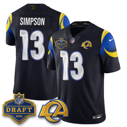 LAR 2026 NFL Draft Jersey - Stitched-NQD