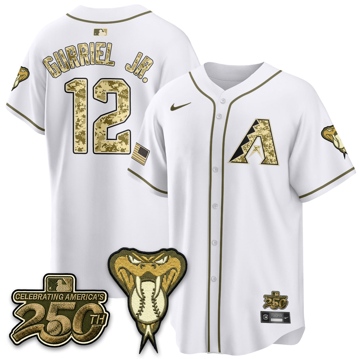 ARI Salute to Service 2026 Vapor Premier Limited Jersey - Stitched-NQD