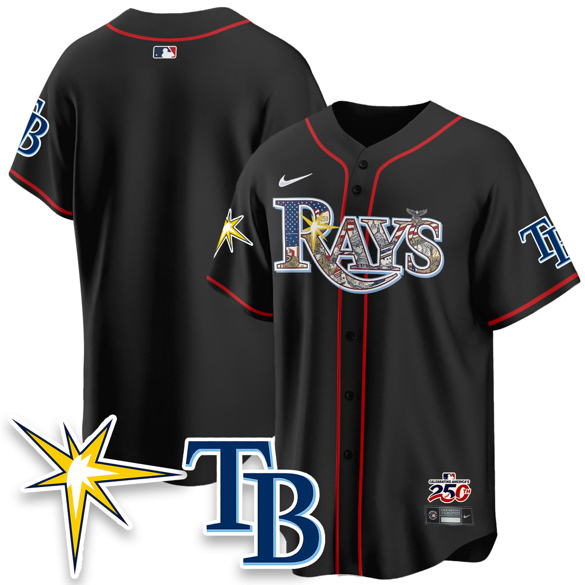 TB Independence Day USA 2026 Vapor Limited Jersey - Stitched-NQD