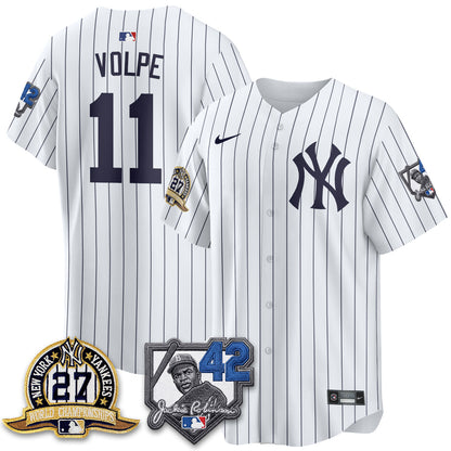 NYY 2026 Jackie Robinson Day Vapor Limited Jersey - Stitched-NQD