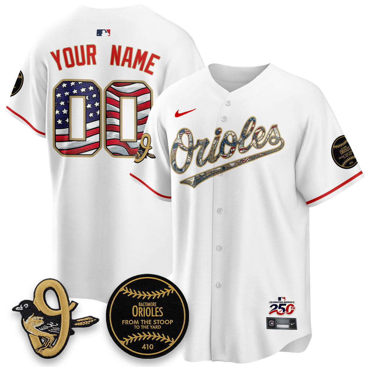 BAL 2026 Independence Day USA Vapor Limited Custom Jersey - Stitched-NQD