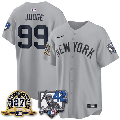 NYY 2026 Jackie Robinson Day Vapor Limited Jersey - Stitched-NQD