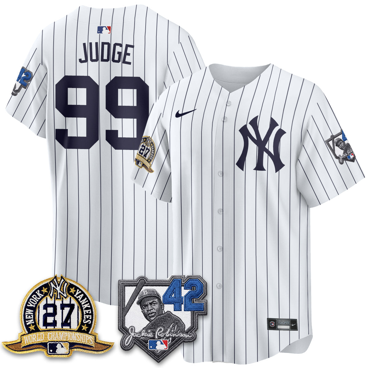 NYY 2026 Jackie Robinson Day Vapor Limited Jersey - Stitched-NQD