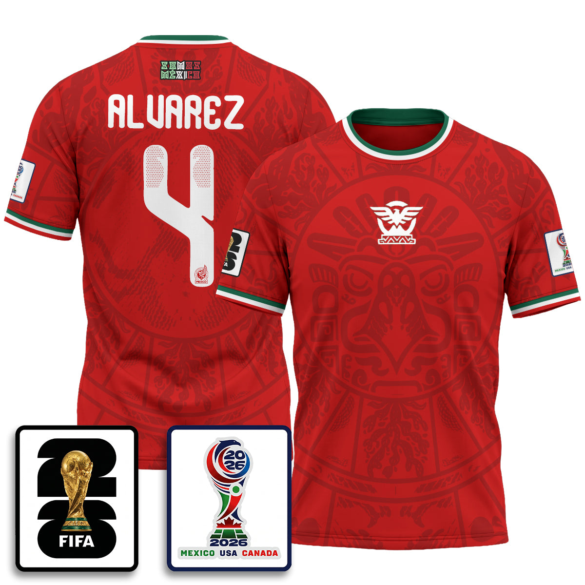 Mexico WC 2026 Fan Gear Version Jersey V2- Printed