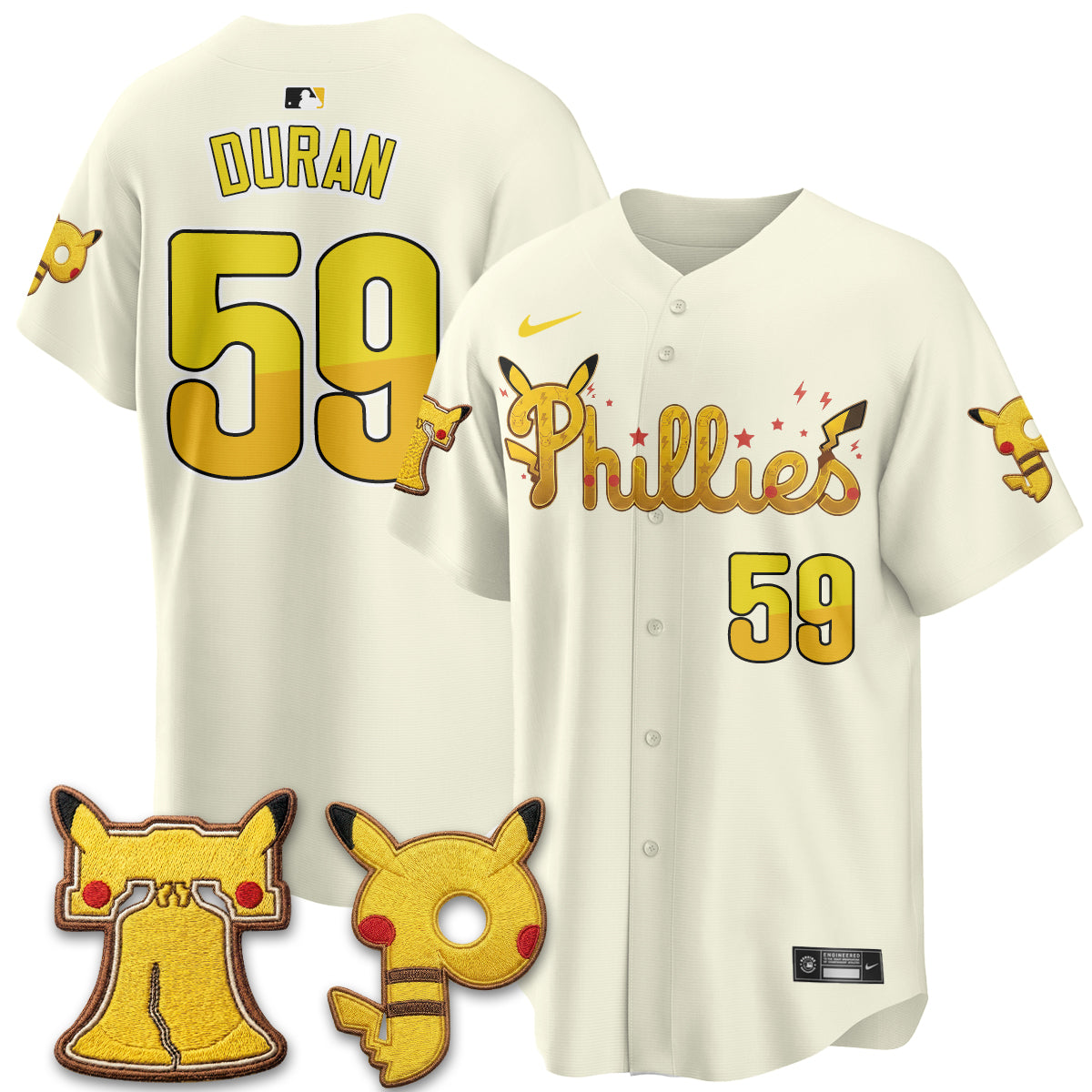 Philadelphia Phillies x PKM Edition Vapor Limited Jersey - Stitched-NQD