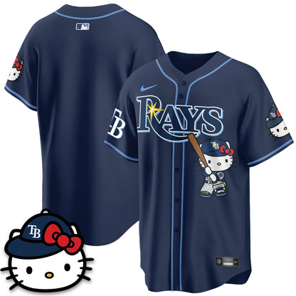 Tampa Bay Rays x Meow KT Edition Vapor Limited Jersey - Stitched-NQD