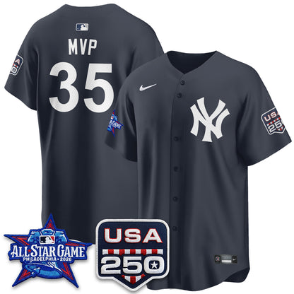 NYY 2026 All Star MVP Edition Vapor Jersey - Stitched-NQD