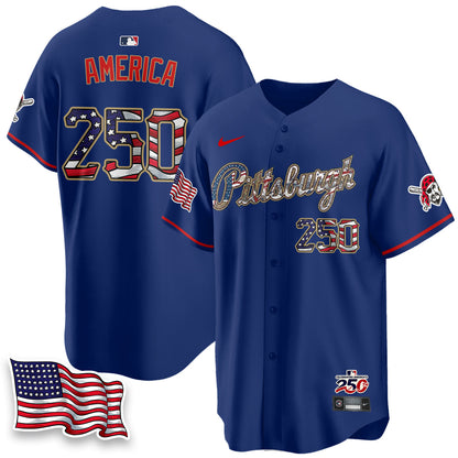 PIT 2026 Independence Day USA Vapor Limited Jersey - Stitched-NQD