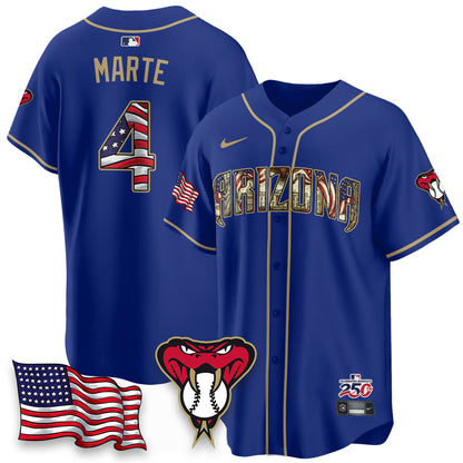 ARI 2026 Independence Day USA Vapor Limited Jersey - Stitched-NQD