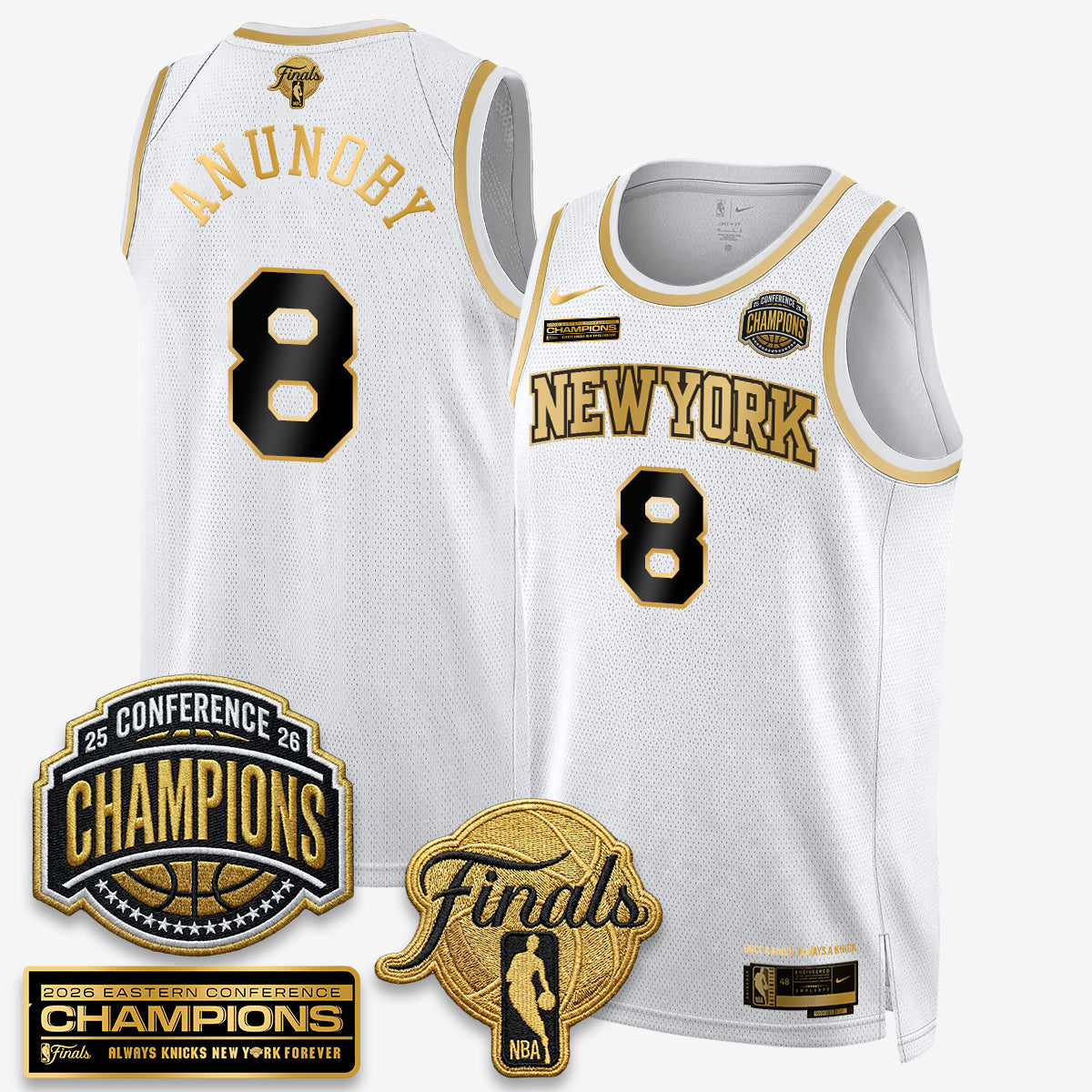 NYK 2026 NBA Eastern Conference Champions Vapor Special Edition Jersey - Stitched-NQD