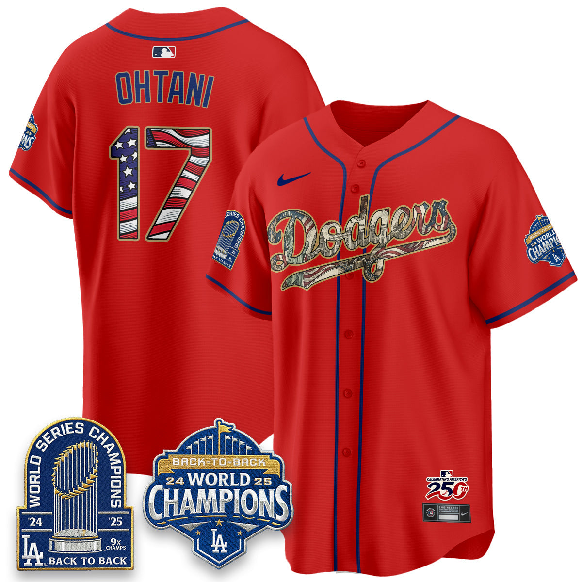 LAD 2026 Independence Day USA Vapor Limited Jersey - Stitched-NQD