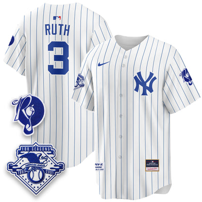 NYY x Jay Z Edition Vapor Jersey - Stitched-NQD