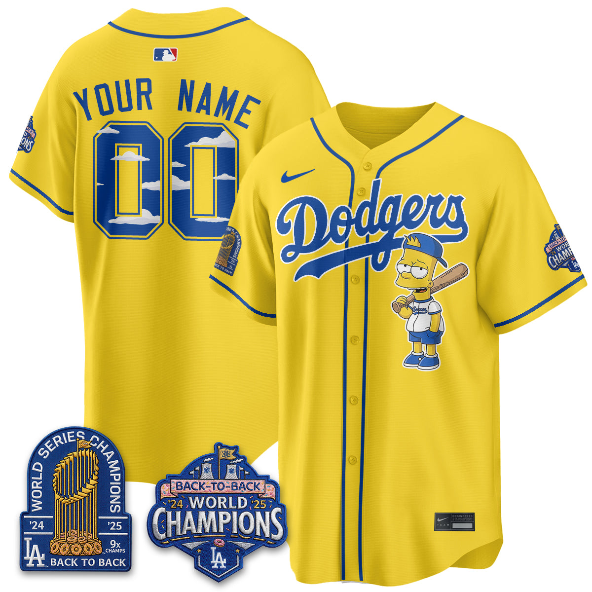 LAD x The Yellow Family Edition Vapor Custom Jersey - Printed