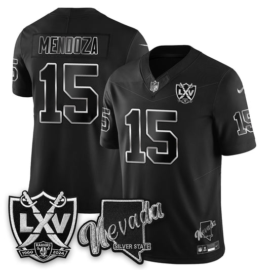 LVR Fernando Mendoza No.1 #15 Jersey - All Stitched