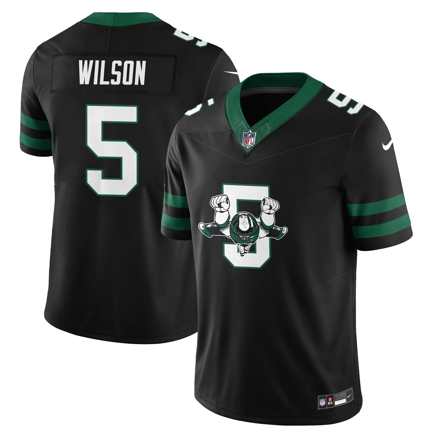 New York Jets x Infinity & Beyond Hero Edition Vapor Jersey - Stitched