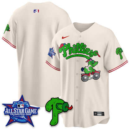 Philadelphia Phillies Phanatic Vapor Limited Jersey V2- Stitched