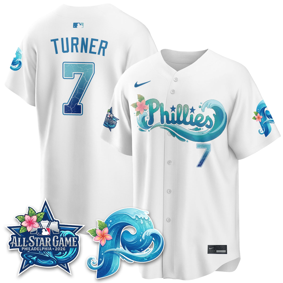 PHI Aloha Spirit Vapor Limited Jersey - Stitched