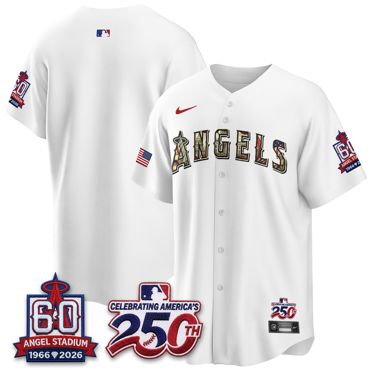 LAA 2026 Independence Day USA Vapor Limited Jersey - Stitched-NQD