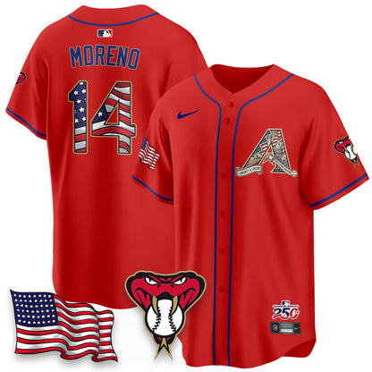 ARI 2026 Independence Day USA Vapor Limited Jersey - Stitched-NQD