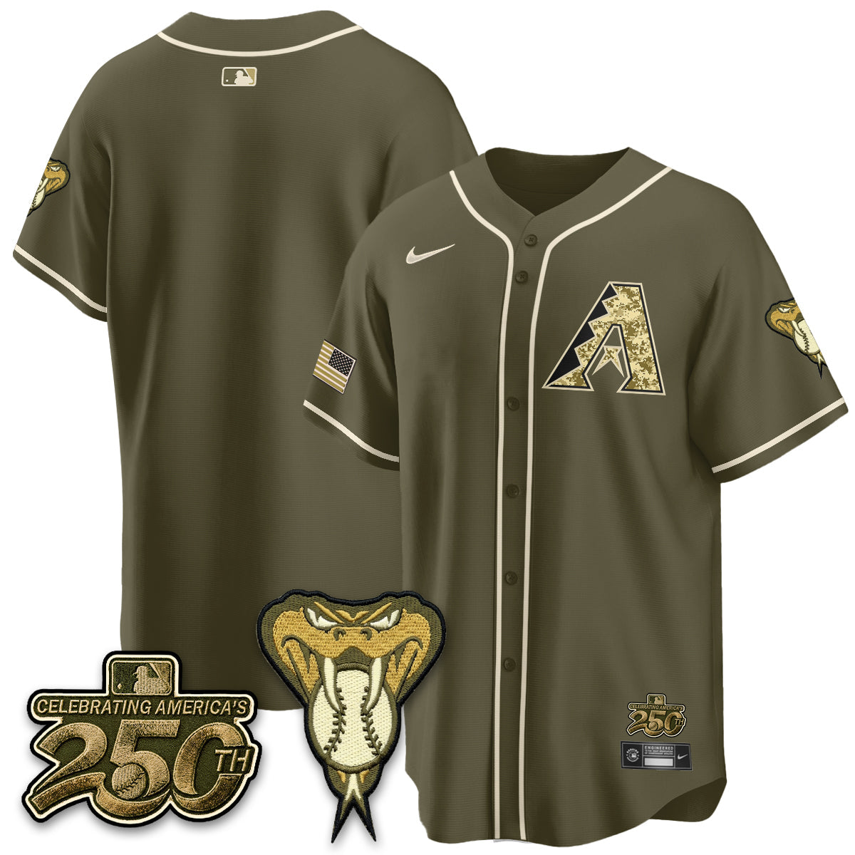 ARI Salute to Service 2026 Vapor Premier Limited Jersey - Stitched-NQD