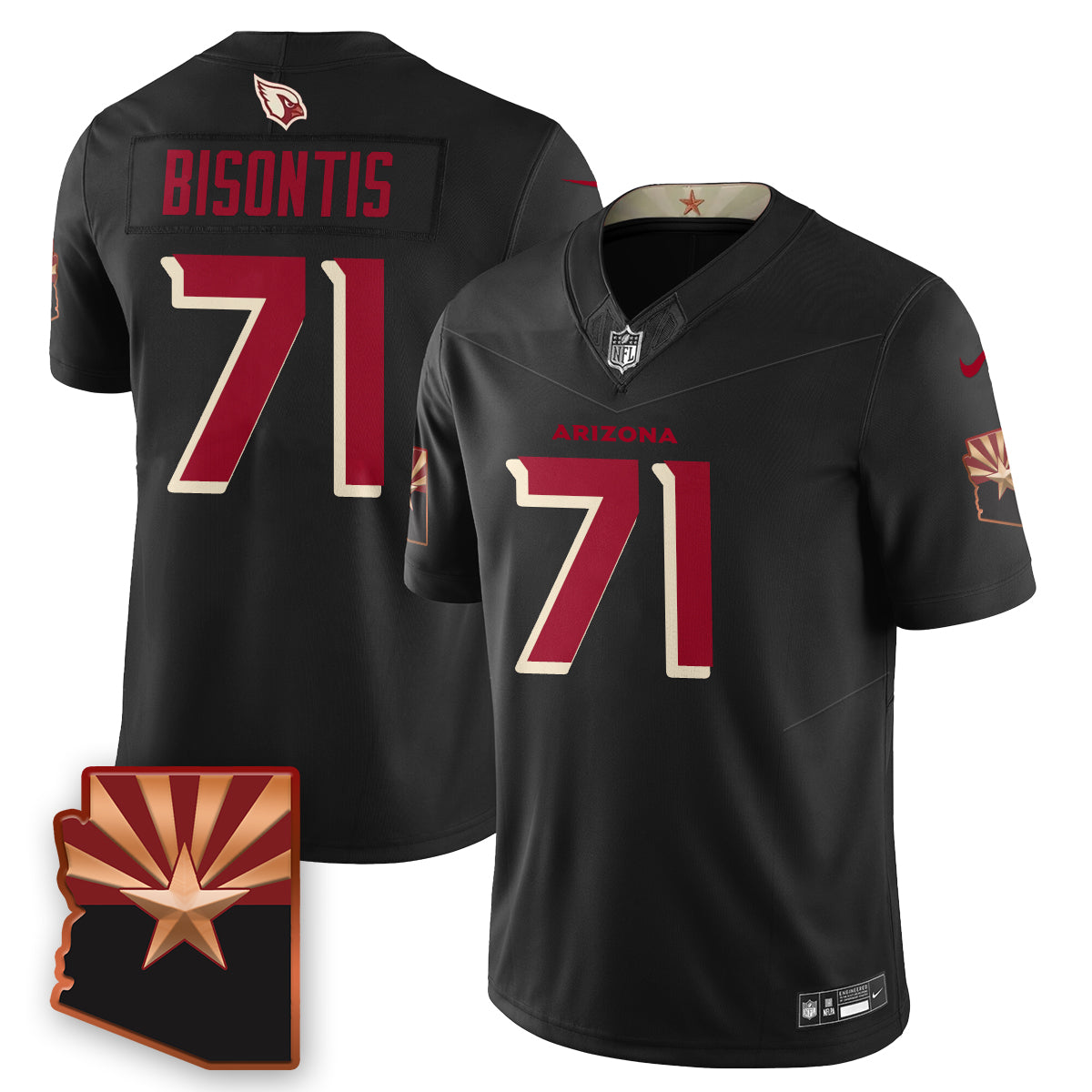 ARI 2026 NFL Draft Jersey - Stitched-NQD