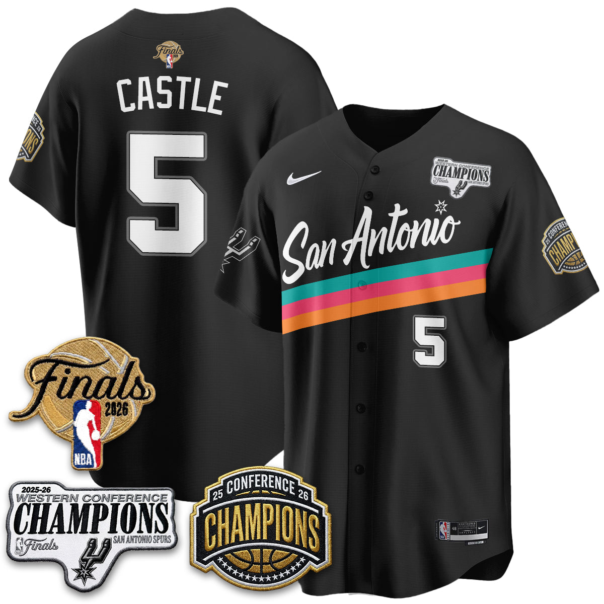 SAS 2026 Basketball Finals Vapor Jersey - Stitched-NQD