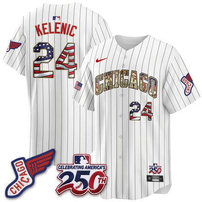 CWS 2026 Independence Day USA Vapor Jersey - Stitched-NQD
