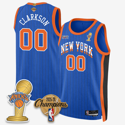NYK 2026 Basketball Champions Vapor Jersey - Stitched-NQD