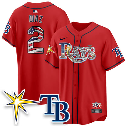 TB Independence Day USA 2026 Vapor Limited Jersey - Stitched-NQD