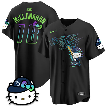 Tampa Bay Rays x Meow KT City Connect Vapor Jersey - Printed-NQD