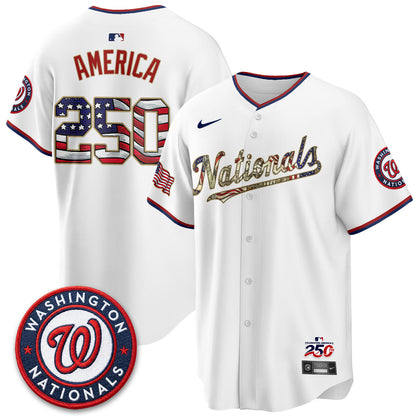 WSH 2026 Independence Day USA Vapor Jersey - Stitched-NQD