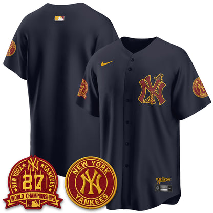 New York Yankees x HP 25 Years of Magic Vapor Limited Jersey - Stitched
