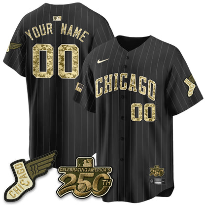 CWS Salute to Service 2026 Vapor Limited Custom Jersey - Stitched