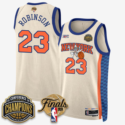 NYK 2026 NBA Eastern Conference Champions x Looney Tunes Vapor Jersey V2- Stitched-NQD