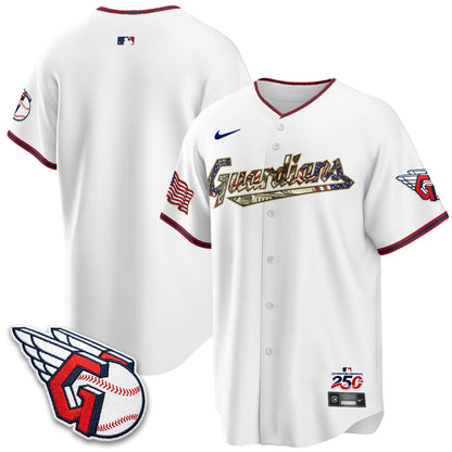 CLE 2026 Independence Day USA Vapor Jersey - Stitched-NQD