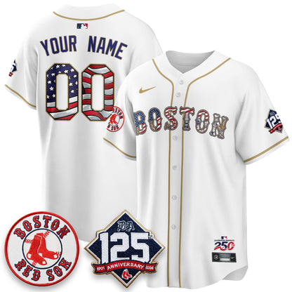 BOS 2026 Independence Day USA Vapor Limited Custom Jersey - Stitched-NQD
