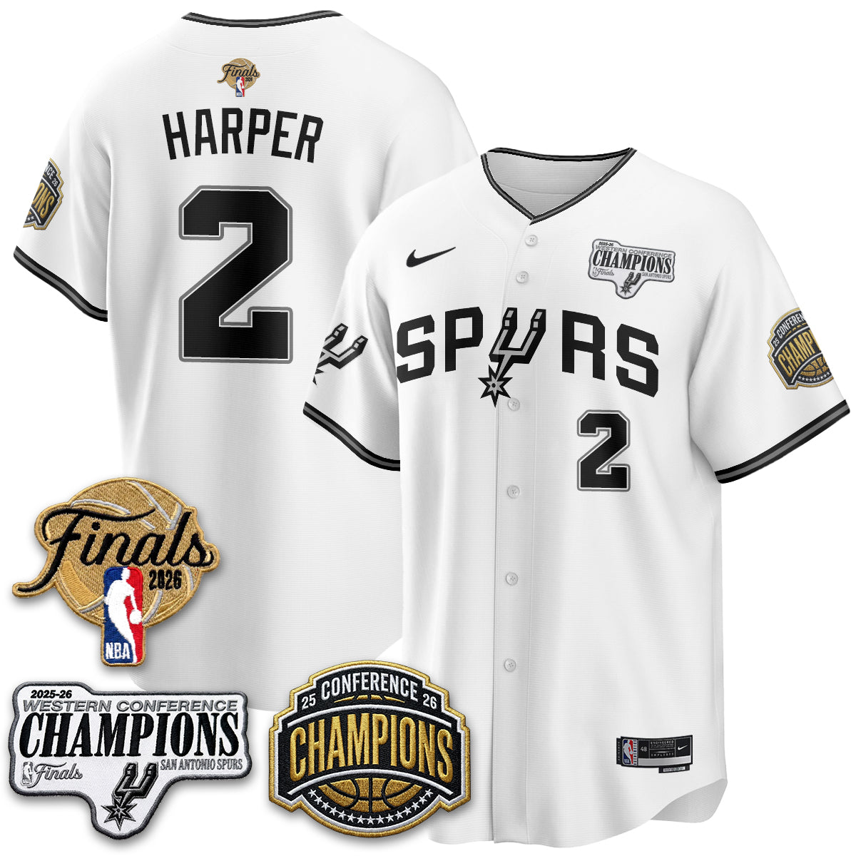 SAS 2026 Basketball Finals Vapor Jersey - Stitched-NQD